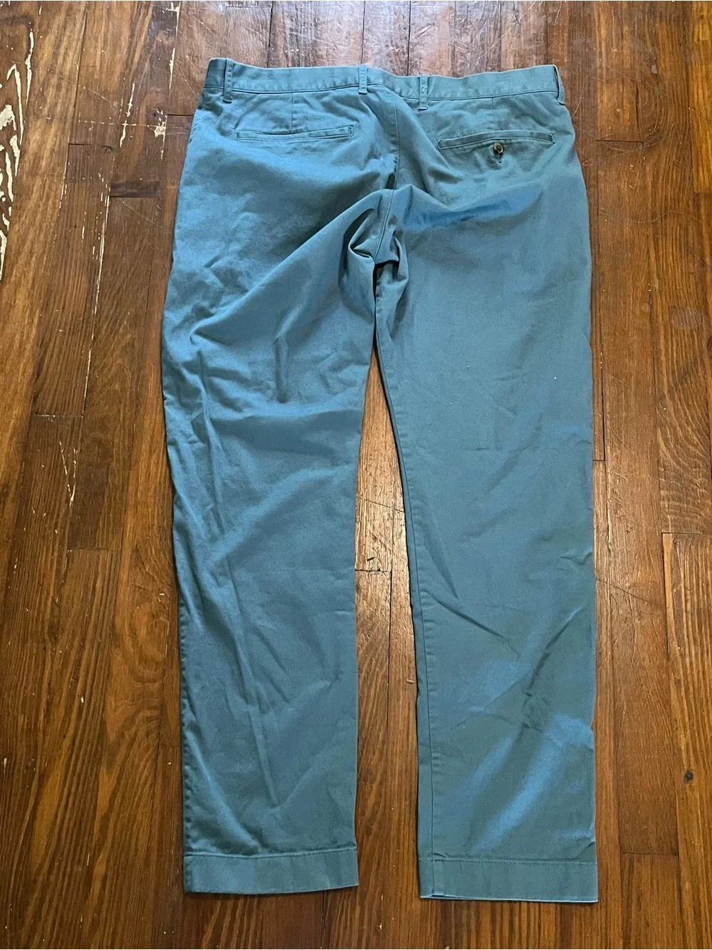 J. Crew Slate Blue Slim Straight Chino Pants